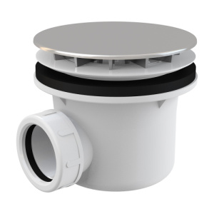 Сифон для поддона Alcaplast A49CR d90 хром