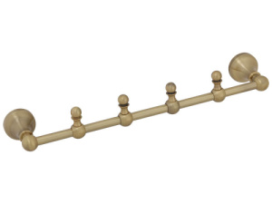 Крючки для ванной 4 штуки на планке Gifortes Veragio VR.GIL-6434.BR