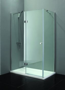 Душевой уголок Cezares Variante VERONA-W-AH-1-120/100-C-Cr 120x100 профиль хром, прозрачное стекло