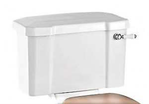 C1 Бачок (ширина 520) + внутр/часть + хром/бел/керам ручка BURLINGTON